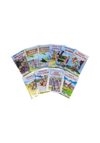 2. 3. 4. Sınıflar İçin Görselli Çocuk Hikaye Öykü Kitapları Karma 10 Kitap - Her Kitap 64 Sayfa