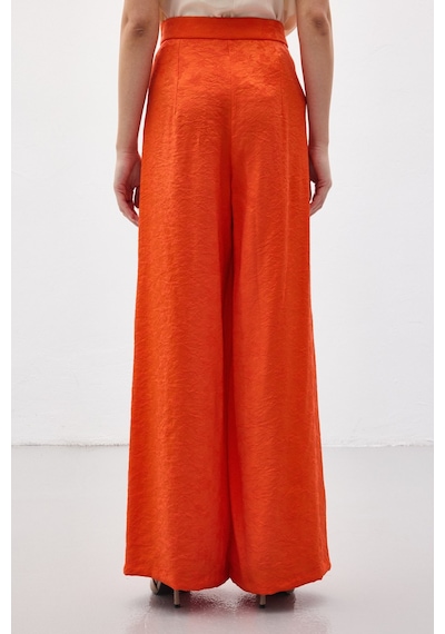 Sateen Freya Pantolon - Oranj-137157 Oranj