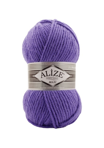 Alize Süperlana Maxi El Örgü İpi (5 Li Paket) - 851-Pervane Çiçeği