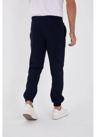 Oada Unisex Kışlık Üç İplik Lastikli Eşofman Pantolon - Lacivert