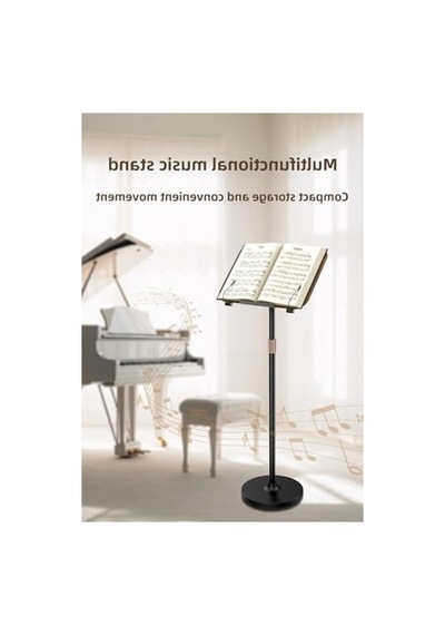 Katlanabilir Kitap Okuma Standı, 55 Cm Yükseklikte 1