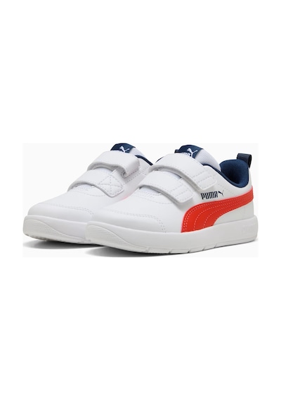 Puma Courtflex V3 V Ps Çocuk Spor Ayakkabı Beyaz