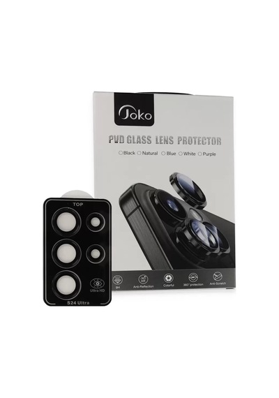 Joko Samsung Galaxy UyumluS23 Ultra Pvd Metal Kamera Lens - Siyah