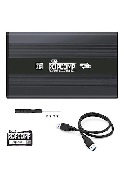 Ropcomp 2.5" Usb 3.1 Gen1 Sata Harici Ssd Kutusu Alüminyum