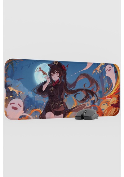 Hu Tao Genshin Impact Anime Gacha V2 - 70x30 Xl Gaming Mouse Pad Fare Altlığı
