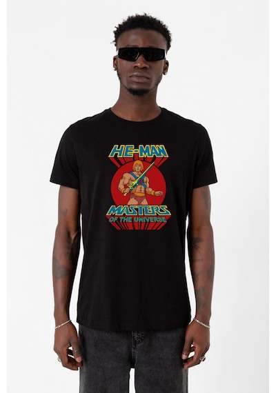 He Man Masters Of The Universe Siyah Erkek Tshirt Çok Renkli