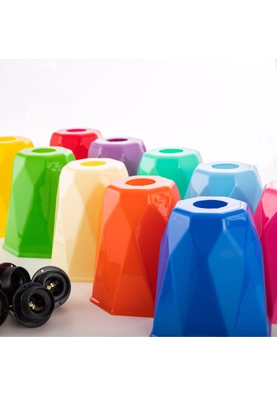 Etipar Ağaç Feneri Plastik Bahçe Aydınlatması 10'lu