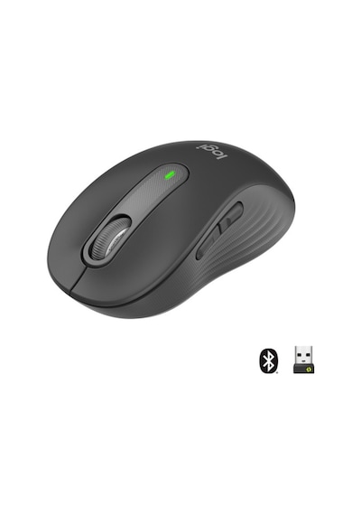 Logitech Signature M650 Küçük Ve Orta Boy Sağ El Için Sessiz Kablosuz Mouse, Siyah 910-006253