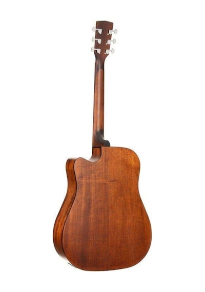 Cort Earth60mceop Masif Maun Kapaklı Elektro Akustik Gitar Orta