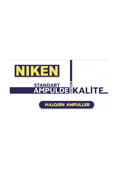 Nıken H4 Uzun-kısa 1 Adet 60w/55w Halojen Ampul P43t