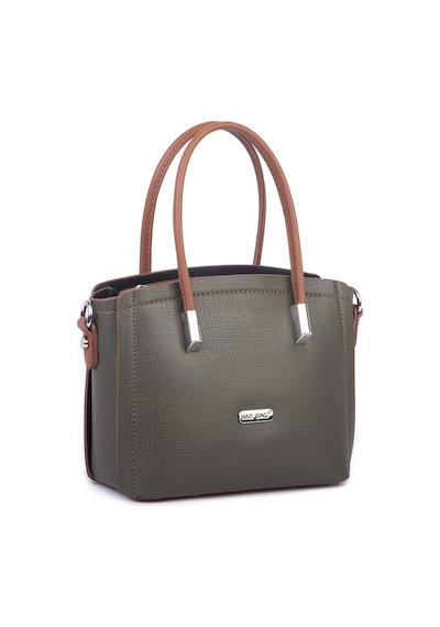 Nas Bag Kadın Mini El Ve Çapraz Çanta Yeşil Taba Yesil