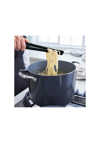 Greenpan Silikon Kilitli Maşa Siyah Platinum Silicone Bpa İçermez 200 C Isıya Dayanıklı