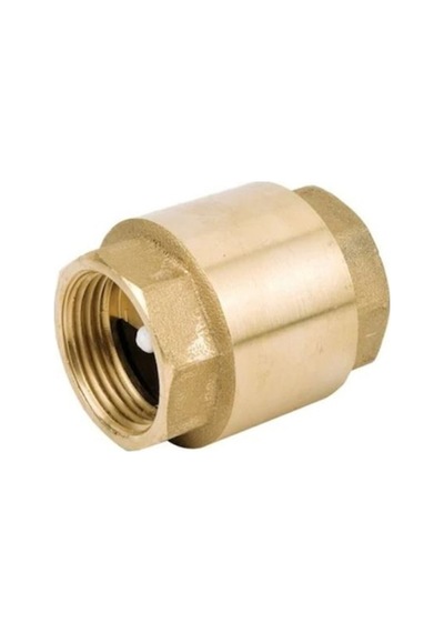 Yaylı Dik Çekvalf 1 1/4'' Sarı