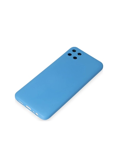 Uryport Realme C11 Kılıf Nano İçi Kadife Silikon - Mavi