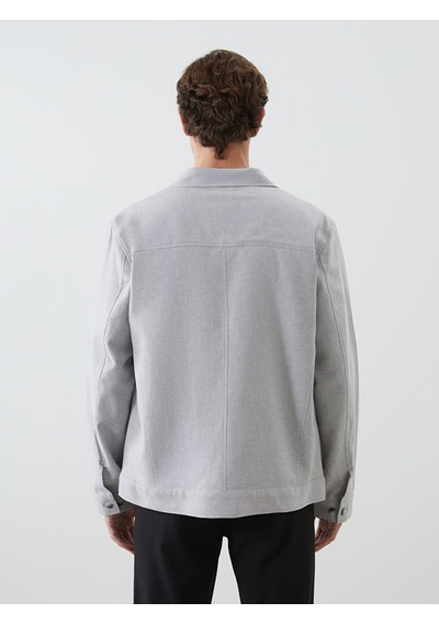 Lcw Vision Gri Cepli Erkek Ceket