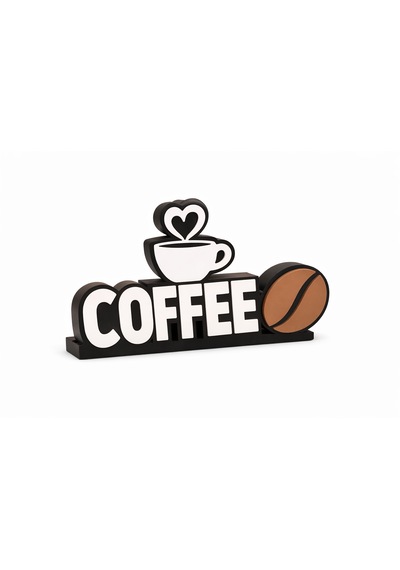 Coffee Masaüstü Dekor Kahve Temalı Masaüstü Dekoratif Obje Kafe Dekoru 0
