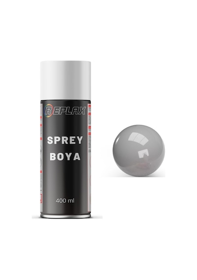 Cam Boyası Gümüş Sprey Boya 400 Ml.