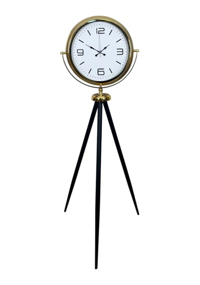 Elegance Gold Tripod Ayaklı Saat Çok Renkli