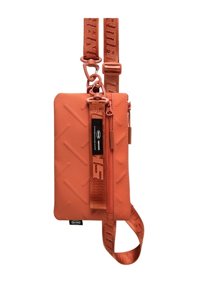 Skinarma Clutch Juno Boyun Askı Kayışlı Çapraz Vücut Çantası Turuncu