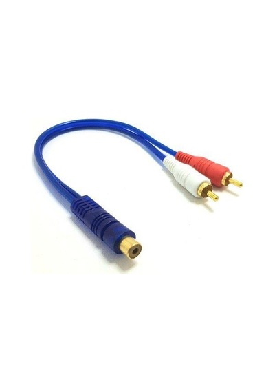 Fully 1Rca Dişi - 2Rca Erkek 30Cm Y Kablo - 1Adet