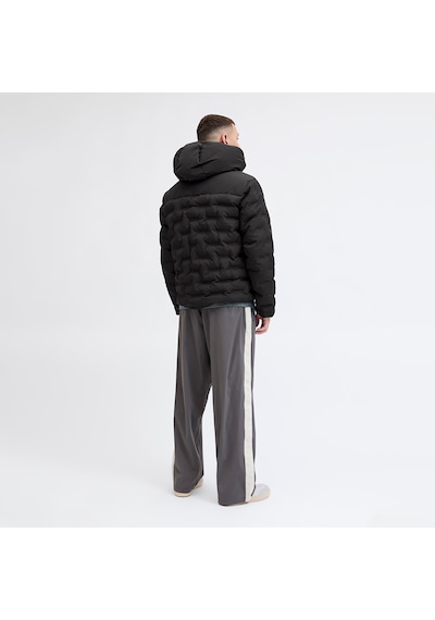 Jack & Jones Point Heat Quilted Erkek Siyah Mont 12285932-b Siyah