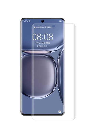 Huawei P50 Pro Full Ekran Koruma Curved 3D Pet Film - AL3283