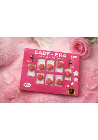 Bayanlara Özel Vitalite Ve Enerji Takviye 130 Mg Lady-e.r.a Formül 1 Kutu 8 Tablet