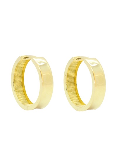 Cigold Taşsız Küpe 14 Ayar Altın 3.96 Gr K201027184