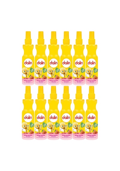 Dalin Kolay Saç Tarama Spreyi 200ML Badem Özlü (12 Li Set)