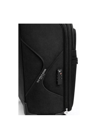 U.S. Polo Assn. 3'lü Valiz Seti 4 Teker U.s. Polo Assn. Kumaş Valiz Siyah 26050 Siyah