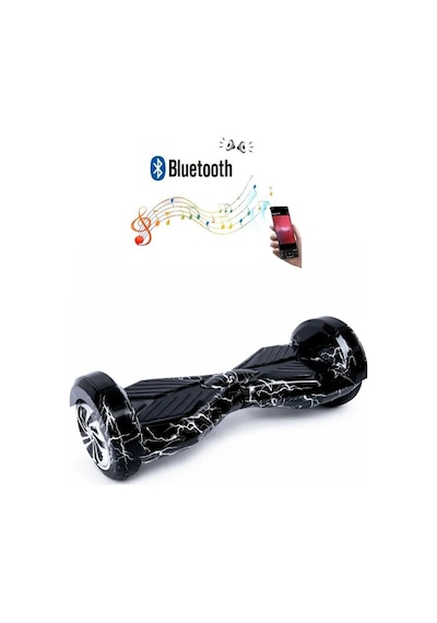 Citymate Smart Balance Elektrikli Kaykay Hoverboard 8.5 İnch Akıllı Denge Ledli Bluetooth Hoparlörlü D12