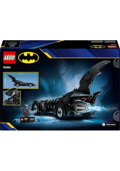 LEGO® DC Batman™: Batman Forever™ Batmobile™ 76304 - 12 Yaş ve Üzeri için Dekoratif Oyuncak Yapım Seti (909 Parça)