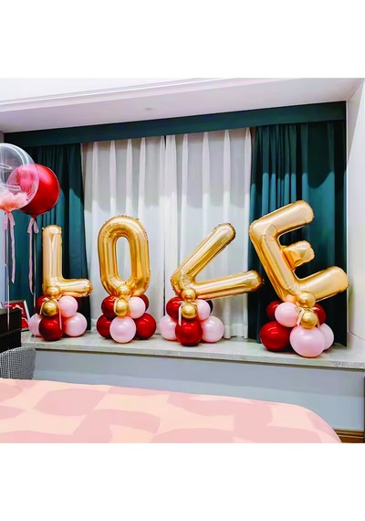 Harf Folyo Balon Gold 100cm 40 Inç N