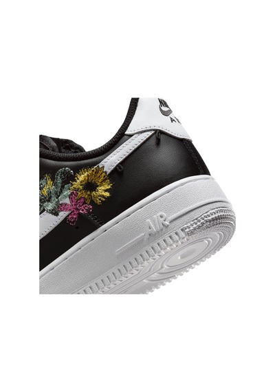 Nike Air Force 1 Af1 Premium Leather Sneaker Black Hakiki Deri Günlük Spor Ayakkabı Siyah