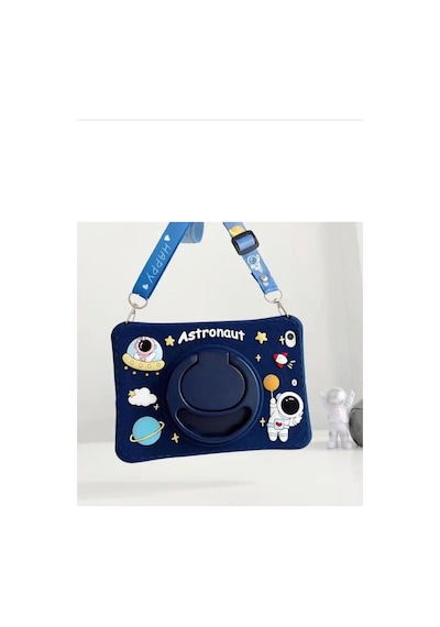 Samsung Galaxy Tab A7 10.4 T500 T505 T507 Uyumlu Astronot Kılıf