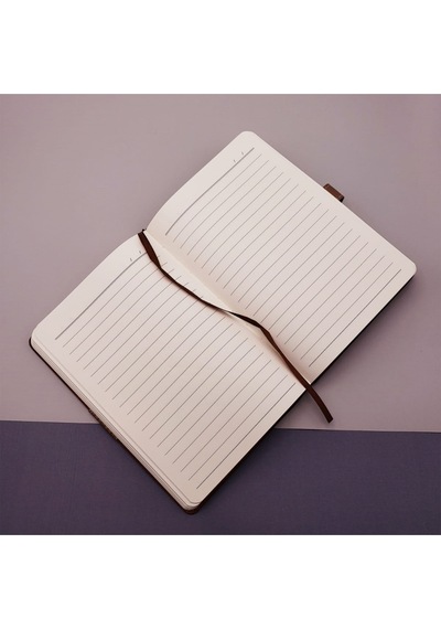 Tarihsiz Ajanda Defter Taba Rengi Renkli