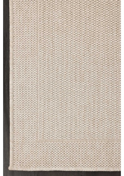 Minimalist Krem Beyaz Sisal Halı - Fm02w