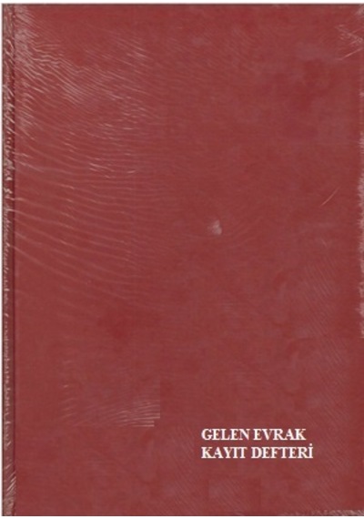 Gelen Evrak Kayıt Defteri Ciltli 144 Yp Özkan Bordo