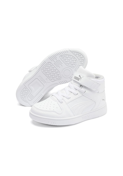 Puma 37048802 Rebound Layup Sl V Ps Çocuk Basketbol Ayakkabı Beyaz