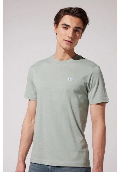 Lee Bisiklet Yaka T-shirt Yeşil Erkek Kısa Kol T-shirt 000000000101982739 Mint