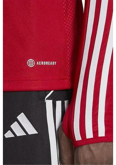 Adidas Tiro23 L Adhs0327 Kırmızı Erkek Fermuarlı Sweat 001