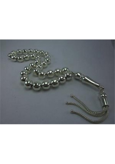 Gümüş Tespih Küre Büyükboy 26Gr Gümüş Tespih Küre Büyükboy 26Gr