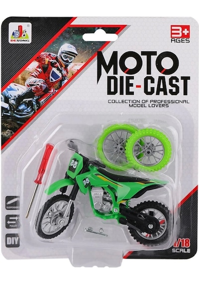 Kzl-ds927 Motorsiklet Dıy Tornavidalı 1:18 -kızılkaya Oyuncak