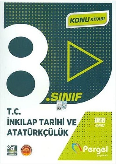 8.Sınıf T.C. İnkılap Tarihi ve Atatürkçülük Konu Kitabı -  Pergel