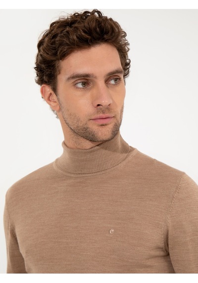 Cacharel Erkek Camel Kazak /triko 50257269-vr015 Kahverengi Cacharel Erkek Camel Kazak /triko 50257269-vr015 Kahverengi