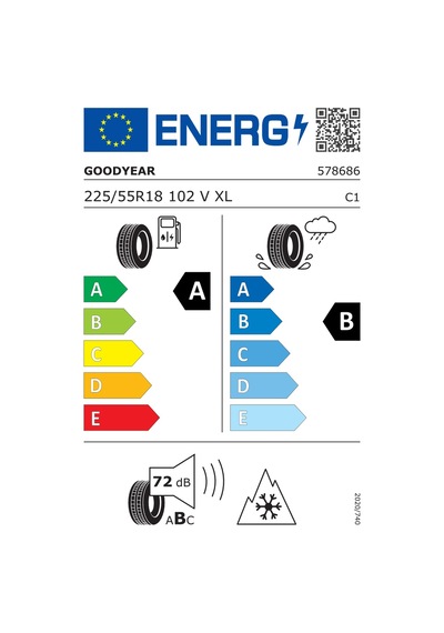 Goodyear 225/55 R18 102v Xl Vector 4seasons G3 Dört Mevsim Lastiği 2026
