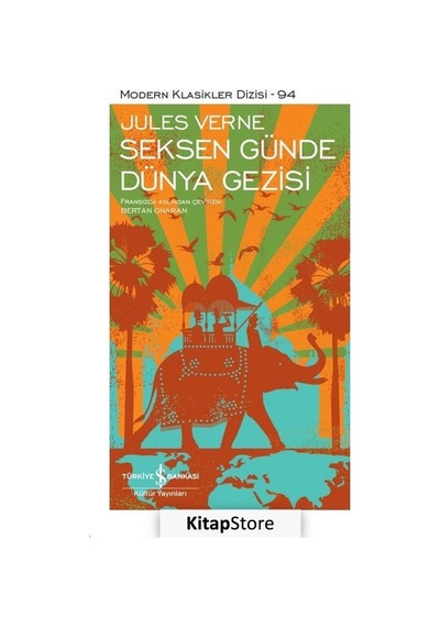 Kitapstore Seksen Günde Dünya Gezisi Ciltli / Jules Verne