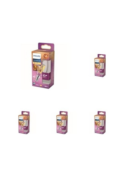 Lighting 871951432437400 Led Eek D A - G E14 Mum Şeklinde 3.4w: 40w Sıcak Beyaz Ø X U 35mm 5li Paket