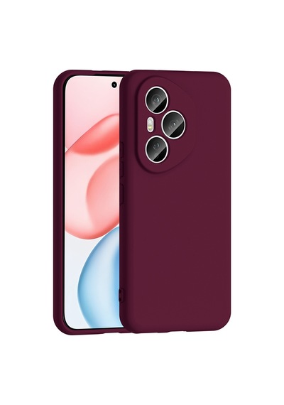 Honor 400 Pro Kılıf Yumuşak Silikon Kamera Korumalı Lansman Pazarplus Pembe