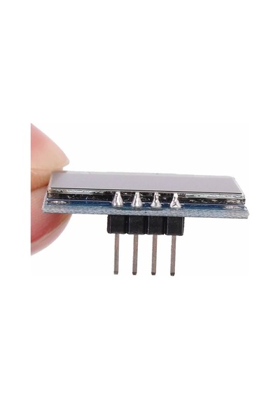 0.96 Inch Sarı Mavi Oled Modül 128x64 Piksel Iıc I2c Seri 0.96 Ekran Lcd Gösterge